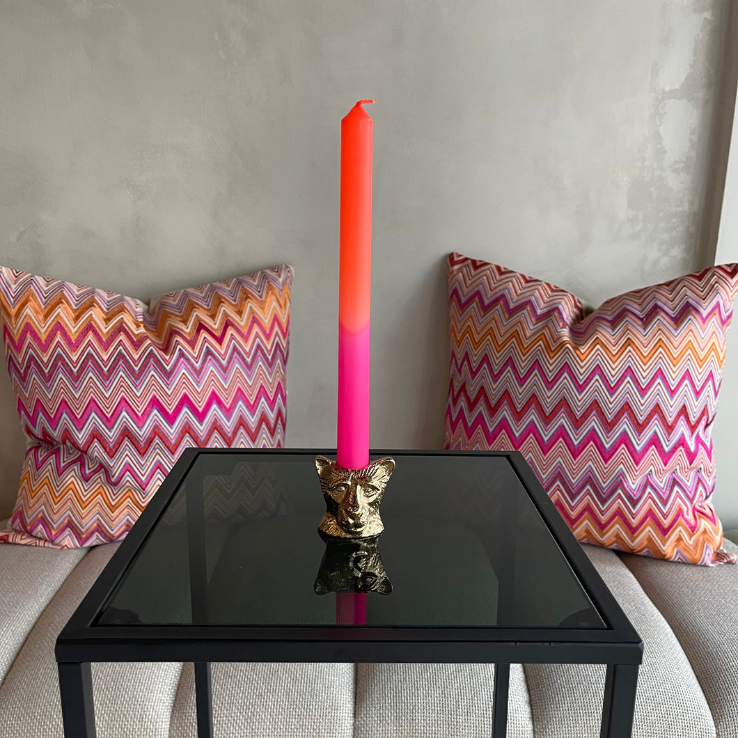 Candle orange/fuchsia (set4)