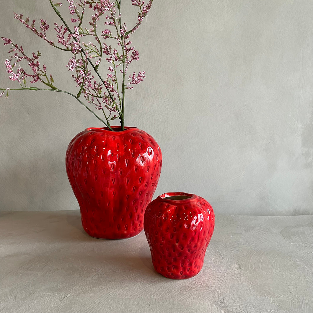 Vase strawberry S