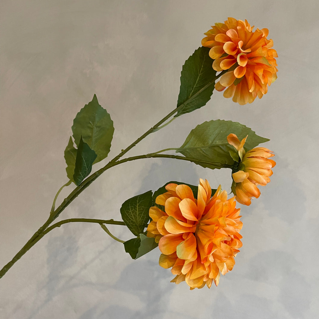 Dahlia orange 75cm